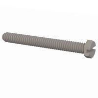 Essentra Components 010256X075 Hex Slotted Hex Slotted Screw, #2-56 Thread, 3/4 Lg