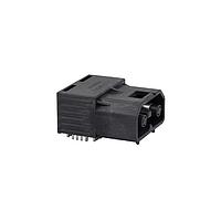 Amphenol Industrial APD057RRS384170B Receptacles Amphe-PD, 5.7mm, Receptacle, R/A, 3.24mm solder pin length, 17mm pitch,Black