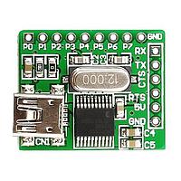 Mikroe MIKROE-549 USB to UART USB UART 2 ADAPTER BOARD