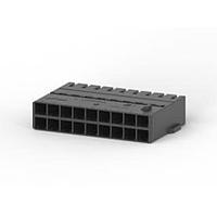 AMP Connectors - TE Connectivity 1718489-1 Receptacle Housing AMP MCP 1.5 RECEPT HSG 18 POS