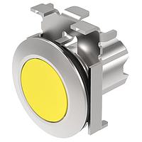 EAO 45-2134.4F40.000 Switch Actuators Pushbutton actuator yellow lens flush mounting maintain front metal