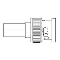 Kings 2065-E00-C9201N Connectors BNC 75 OHM PLUG FOR BELDEN 4694P CABLE