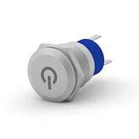 P&B 2316366-8 Pushbutton Switches AV19 SPL 3A POWER LOGO R&G 24V