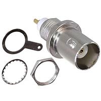Adam Tech RF1-106-D-00-50-HDW Connectors BNC STRAIGHT BULKHEAD SKT 50 OHM