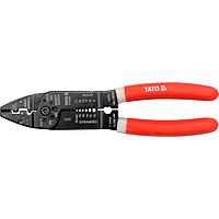 YATO YT-2293 Wire Stripping Pliers (0.5-8.3/0.8-5.2mm2, AWG20-8/18-10, 215mm)