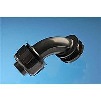 Alpha Wire RLC1 BK076 Liquid Tight, 90 deg RT ANGLE WATER TIGHT 1PC BLACK