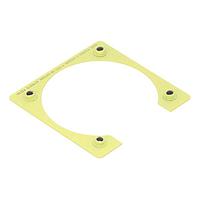 Glenair M85528/2-28A01A Mounting Flange 3/4 PERIMETER MNT FLNG SHLL SZ 28