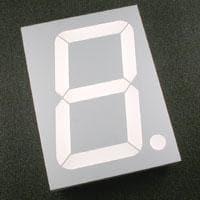 Kingbright SA40-19EWA Numeric Display 4" 7 SEG LED DISPLAY