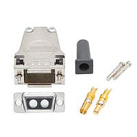 Molex 173114-0982 D-Sub Backshells FCT Backshell CONN Kit Mixed D-Sub CONN Mixed High Power Solder Cup CONT 2 CKT