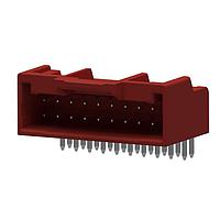Molex 501876-1642 Headers & Wire Housings 2mm iGrid Hdr DR RA TH PosLk 16Ckt Red