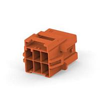 AMP Connectors - TE Connectivity 6-2232264-3 Hard Metric Connectors 2x3 cap Hsng panel mount Key B bro