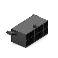 Wurth Elektronik 657008240201 Pin Header WR-MPC5 THT Dual Row Male Header Vertical with Snap-in Plastic Pegs Glow-Wire 8 Pins