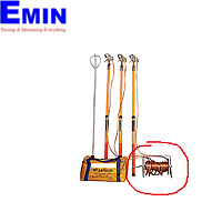 Portable temporary earthing equipment for electrical maintenance work
