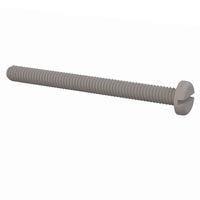 Essentra Components 010832P187 Pan Slotted Pan Slotted Screw, #8-32 Thread, 1 7/8 Lg