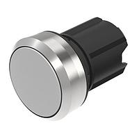 EAO 45-2131.3180.000 Switch Actuators Pushbutton actuator grey lens level with front ring momentary front metal housing plastic