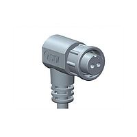 Amphenol LTW BD-07AFFM-SR7A03 Sensor Cables / Actuator Cables Ceres, Standard Size, Plastic, 5A, 07 pins, Female Connector, Female Contact, Right Angle, Screw Thread, Overmolded, Length 3000mm, IP67