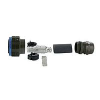 Amphenol Socapex 35660G Circular Sz 19 Plg Kit w/rear Seal Glnd Wire 1.6m