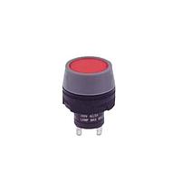 E-Switch LAPPLV10 Anti-Vandal Pushbutton, No Internal Switch Contacts, Pilot Indicator, Panel Mount, Front, IP65