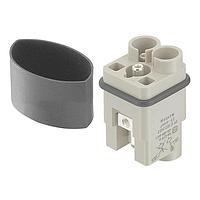 HARTING 09120022654 Inserts HAN Q 2/0-M HV 2 ,5-6 MM2