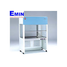 Laboratory fume hood used in a controlled testing environment