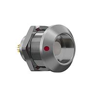 ODU G11K0C-P05NJG0-0000 Receptacles Series K RECPT for FT panel mounting, Size 1, IP50, 5 Contacts, 0 Key