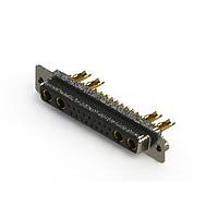 EDAC 628-21W4222-2NA Mixed Contact D-Sub Connectors Vertical Combo Dsub
