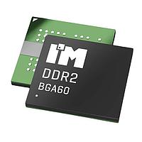 Intelligent Memory IME1G08D2DEBG-25I SDRAM - DDR2 ECC DDR2, 1Gb, 1.8V, 128Mx8, 400MHz (800Mbps), -40C to +95C, FBGA-60