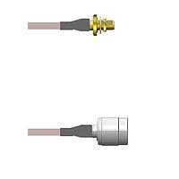Amphenol Custom Cable Q-2U0510001018i RF Cable Assemblies SMA-SJB/TNC-SP G178 18I