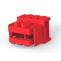 AMP Connectors - TE Connectivity 2-284865-3 Ribbon Cable 3P DUOPLUG side lock fully 1/2