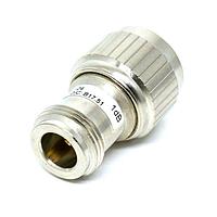 Radiall R412701124 Connectorized Attenuators ATTENUATOR: N 1dB 6GHZ 1W 50ohms