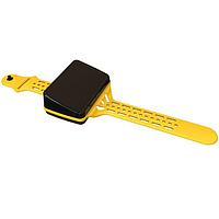Serpac BW64SDBKCSYL Wrist Enclosure BW64 sloped wrist enclosure with yellow strap