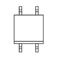 Renesas Electronics PS2761B-1Y-V-F3-A Transistor Output Optocouplers OPTOCOUPLER 4-PIN SOP