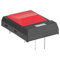 NKK Switches JF15RP3CC Tactile Switches .697X.897 RED LED