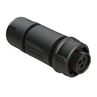 Amphenol SINE Systems FLS6BS12N3S03 Connectors 3 POS PLUG