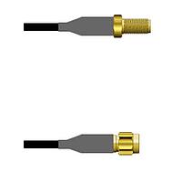 Amphenol Custom Cable Q-2Z03D0008108i RF Cable Assemblies SMA-SJ/SMA-SP RG58 108I