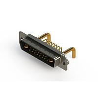 EDAC 629-17W2650-2T2 Mixed Contact D-Sub Connectors Right-angle Power Combo D-Sub Connector
