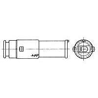 AMP Connectors - TE Connectivity 172202-1 Cap Housing J CONN CAP 3P NTRL