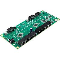 Microchip Technology EV42P34A Power Over Ethernet (PoE) PSE bt with PD77728+PD77020