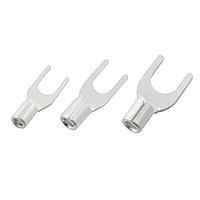 KS Terminals SNBS1-3.7 Brazed Seam Spade, 22-16 AWG, #6