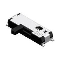 Diptronics SSS-12L-V-T/R Slide Switches Slide Type 1P2T (2.0mm height)