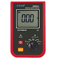 ETCR ETCR3000A+ Digital Earth Resistance Tester (0.00Ω~2000Ω, 200VAC)