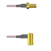 Amphenol Custom Cable Q-2V03S0005007i RF Cable Assemblies SMA-SJ/SMB-RP G316 7I