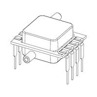 Amphenol All Sensors DLLR-L30D-E2ND-C-NAV8 Board Mount Pressure Sensors +/-30 in H2O DP Opp Non-Barbed DIP 18Bit