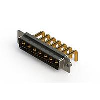 EDAC 629-24W7250-3N2 Mixed Contact D-Sub Connectors Right-angle Power Combo D-Sub Connector