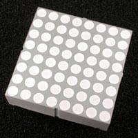 Kingbright TA15-11GWA Dot Matrix Dot Matrix Grn 568nm Common Anode