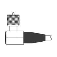 Raychem - TE Connectivity 3-1532228-1 RF Connectors / Coaxial Connectors R52-0337-0001 RIGHT ANGLE PLUG S50