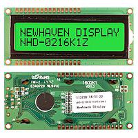 Newhaven Display NHD-0216K1Z-FSPG-FBW-L LCD Character Display Modules FSTN (+) Transfl 80.0 x 36.0