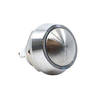 E-Switch PV5S640SS Anti-Vandal 0-2A 48VDC Off (On) 12mm Stnlss Domed