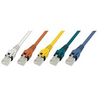 HARTING 09488888576075 Cat 6a RJ Industrial RJ45 DualBoot PushPull Patch Cable, Cat6a FRNC gray, 7.5m