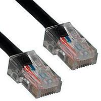 AIM-Cambridge / Cinch Connectivity Solutions 73-7771-7 Cat 5e BLACK 7' W/O BOOTS CAT 5E